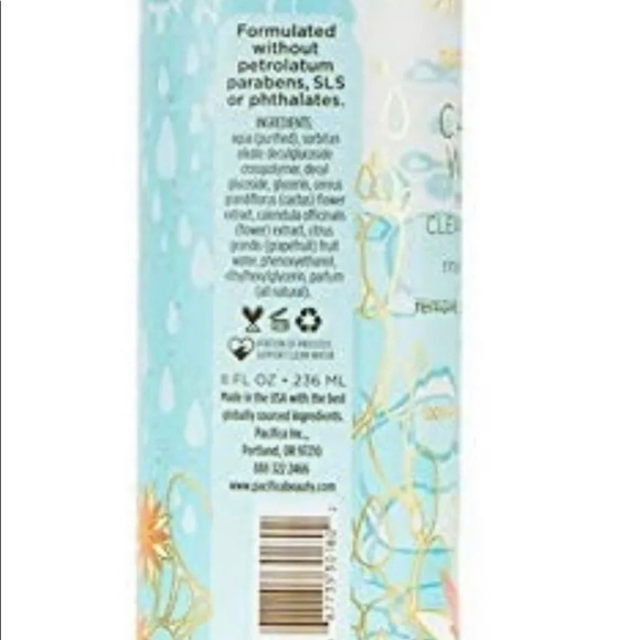 Discontinued Pacifica Cactus Micellar Tonic Water Face Cleaner Skin Cleanse NEW - Picture 4 of 6